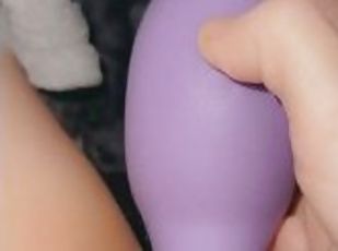 Played with clit suction toys and had to cum twice!!
