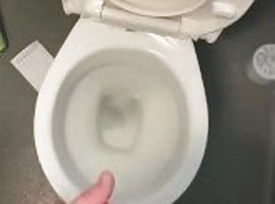 Masturbation Auf öffentlicher Toilette