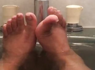 Candid: Wet Feet