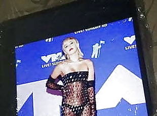 Miley Cyrus Sheer Outfit Tribute
