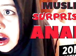 Girl with a big ass in a hijab gets hardcore anal