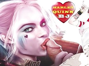 Harley Quinn BLOWJOB Queen CUM MOUTH COMPILATION Toon Heroine - DC Batman fellatio cum swallow sluts