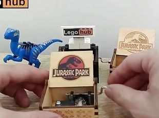 Vlog 37: Three Jurassic Park music boxes (romantic music)