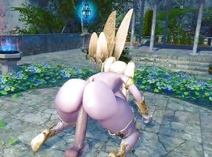 Skyrim THICC Perla Dancing Cock Loving Fairy