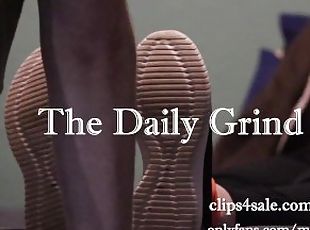 The Daily Grind" Trailer  Miss Chaiyles Dirty Foot Worship, Femdom, Humiliation, Domination