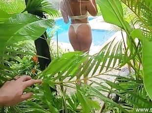 Cul, Baignade, Gros nichons, Masturbation, Amateur, Cam, Plage, Voyeur, Sœur, Seins