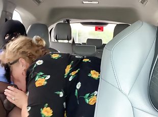 Big Ass Hot Sexy Bbw Milf Mom Caught Sucking Black Cock Publicly In Car (black Guy Jerking & Shooting Big Load Of Cum