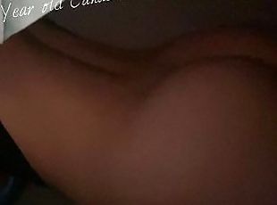 My Hot 23yr old Canadian GF riding a FAT DILDO! Bonus BWC CUMSHOT!!!!