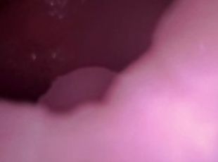 Chatte (Pussy), Amateur, Ejaculation sur le corps, Ejaculation interne, Point de vue, Ejaculation, Vagin, Solo, Gros plan