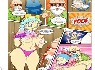 Bulma es follada por el maestro roshi