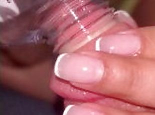 Handjob cum extraction