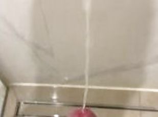 JERKING OFF IN FRIEND'S SHOWER