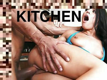 Adriana Chechik likes kitchen sex