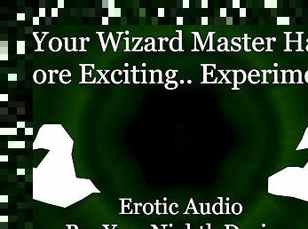 Taking Two Enormous Cocks From A Wizard [Fantasy] [Cowgirl] [Blowjob] (Erotic Audio for Women)