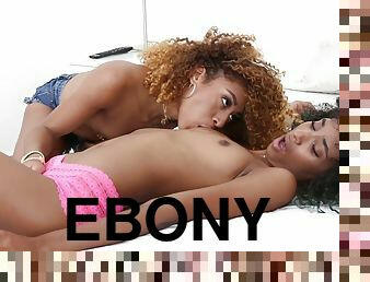 Kendall Woods And Riley King - Ebony woods