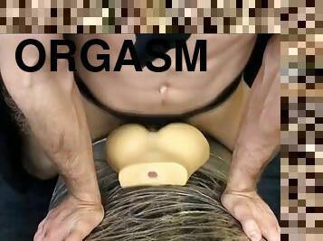 A COMPILATION of my sperm! Intense orgasms, male moans, spasms