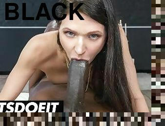 Gorgeous Ukrainian Babe Enjoys Crazy Anal Fuck With Massive Black Cock - HER LIMIT