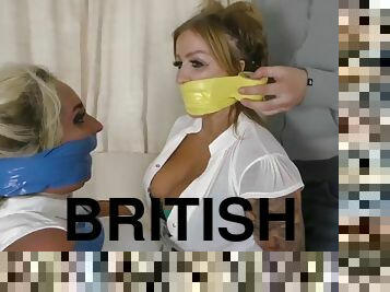 two british babes in bondage - Fetish
