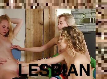 krievu, lesbiete, pusaudzis, skūpsts, smieklīgi, fetišs