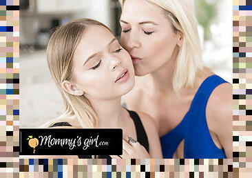 MOMMY&#039;S GIRL - Petite Teen Coco Lovelock Seduces MILF Just So She Won&#039;t Have To Go To The Dentist