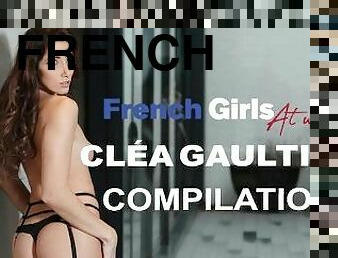 The best Clea Gaultier compilation : foursome, anal sex, DP,...