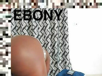 Booty chubby ebony cam