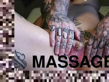 gros-nichons, chatte-pussy, pornstar, massage, tatouage