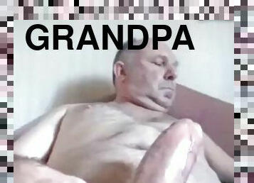 papa, masturbation, amateur, ejaculation, grand-papa