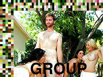 óculos, esposa, gangue, penetração-de-braço, sexo-em-grupo, carro, a-três, meias, suja