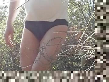 Cum in the forest