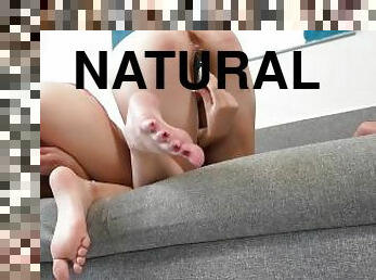 masturbation, chatte-pussy, lesbienne, jouet, doigtage, blonde, naturel, petite, fétiche, solo