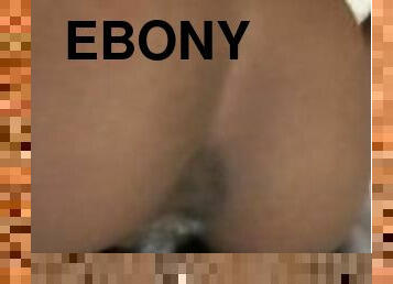 riding bbc creamy ebony cowgirl