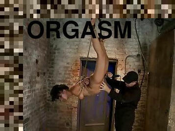 storatuttar, orgasm, leksak, bdsm, fetisch, bondage, brunett