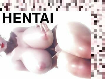 Big tits hentai sex movie with latest 3D/CG graphics