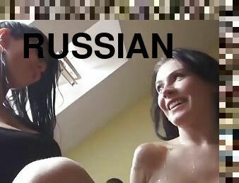 russe, ejaculation-sur-le-corps, massage, gangbang, ejaculation-interne, sexe-de-groupe, bout-a-bout