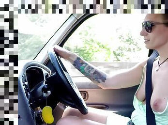 Female Fake Taxi - Lucky Guy Gets Shag And Free Ride 1