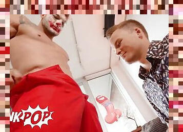 William Seed appeared at Brent Norths Bachelor party dressed as a clown but turned out to be the best stripper - Twink Pop