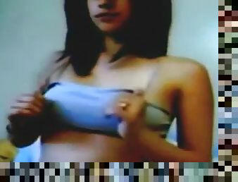 Teenage babe on webcam