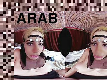 levrette, arabe, 3d, maîtresse