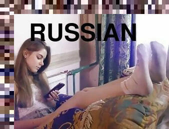Russian feet tickle