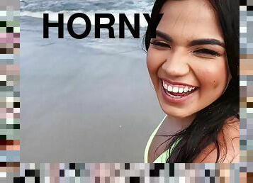 Horny latina Summer Col amazing adult movie