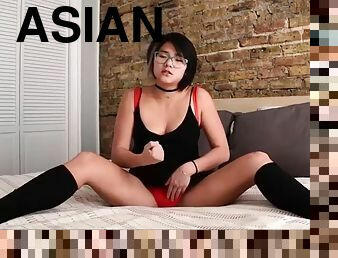 College asian girl joi