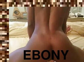 Ebony creampie amateur