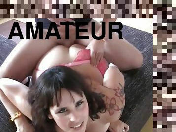 gros-nichons, amateur, fellation, milf, hardcore, maison, maman, bas, point-de-vue, mère