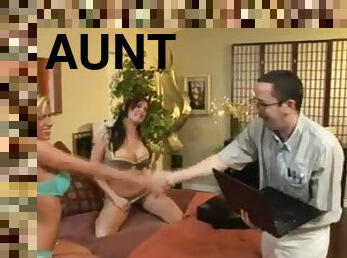 That's my mom and aunt in a vintage porno scene fuck!