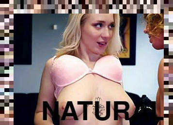 Hot natural blonde babe porn video