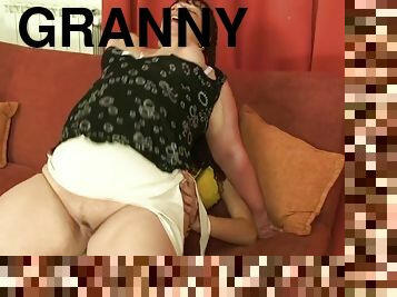 amatööri, kypsä, suihinotto, isoäiti-granny, kova-seksi, tukeva