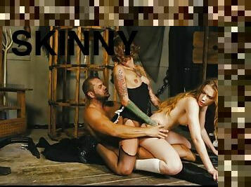Kinky threesome orgy with Alexis Crystal and Silvia Rubi