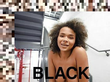 Black minx Alina Ali loves fucking in public places