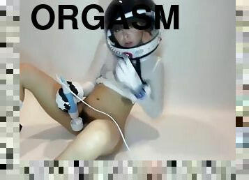 Riley reid asstronaut costume masturbation orgasm